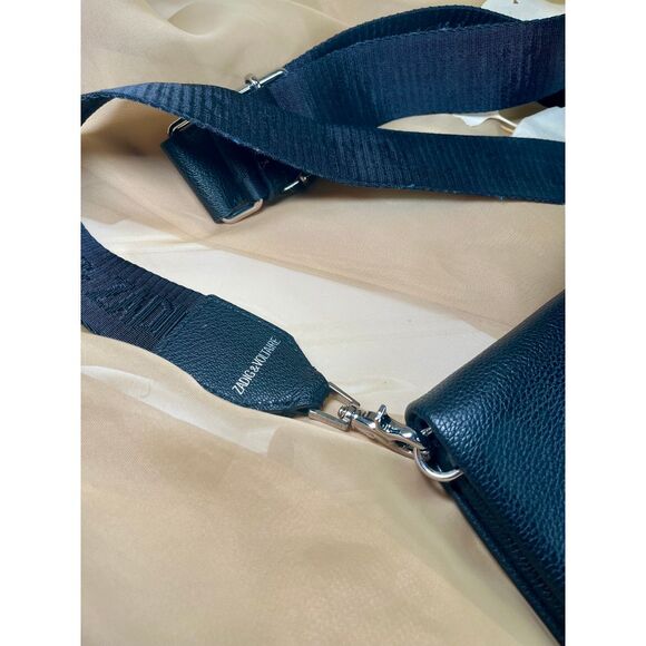 Zadig & Voltaire Rock Clutch Black Leather - Picture 4 of 13